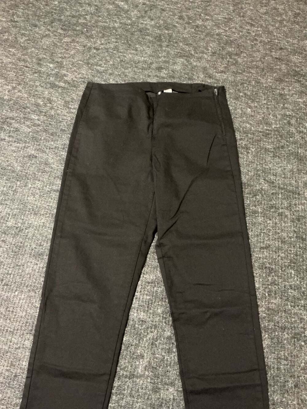 Divided H&M Slim Fit Trousers Womens Size 12 Black